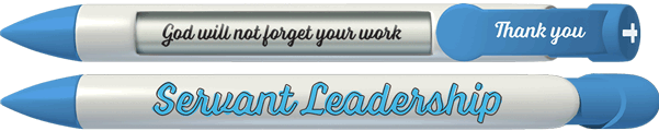 Servant Leadership Volunteer Appreciation Pen