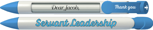 PERSONALIZED Servant Leadership Volunteer Appreciation Pen