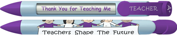 Teachers Shape The Future Greeting Pen®