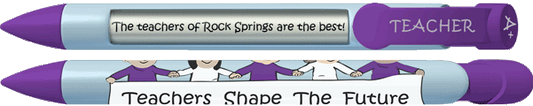 PERSONALIZED Teachers Shape The Future Greeting Pen®