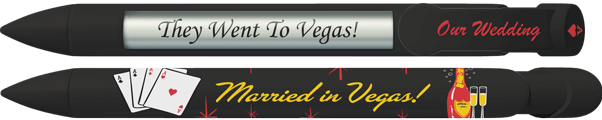 Vegas Wedding Pen