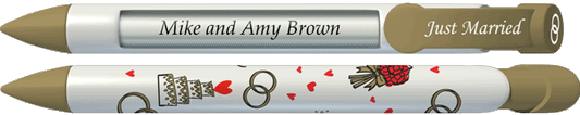 PERSONALIZED Wedding Rings Pen