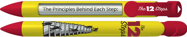 Twelve Steps Recovery Pen