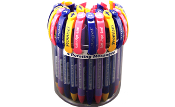 Angel Scripture Pen® Trio Value Pack Canister of 36 pens