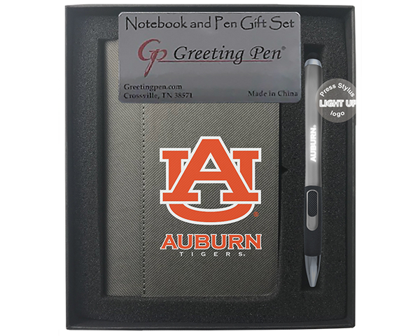 Auburn University Small Notebook Light Up Gift Set