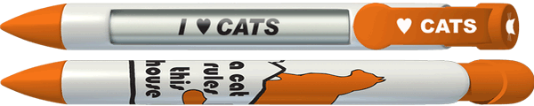 Cats Own The House Greeting Pen®