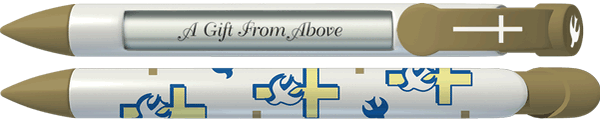 Cross and Dove Pen