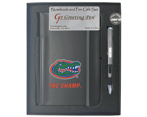 Florida: University of Florida Large Notebook Light Up Gift Set
