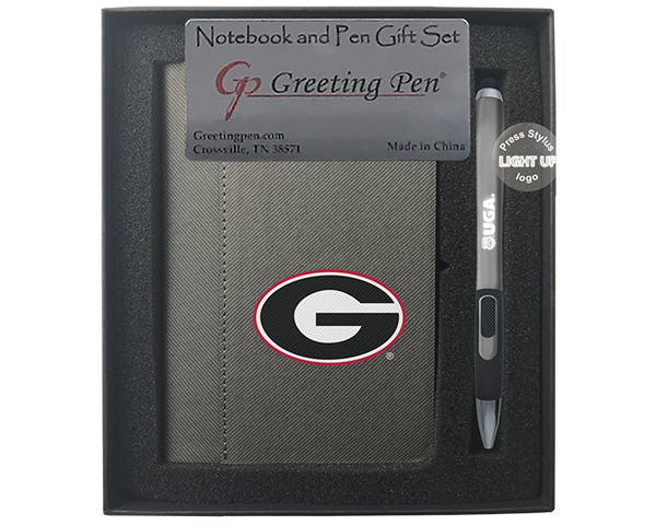 Georgia: University of Georgia Small Notebook Light Up Gift Set