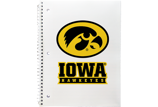 Iowa: University of Iowa Spiral Notebook