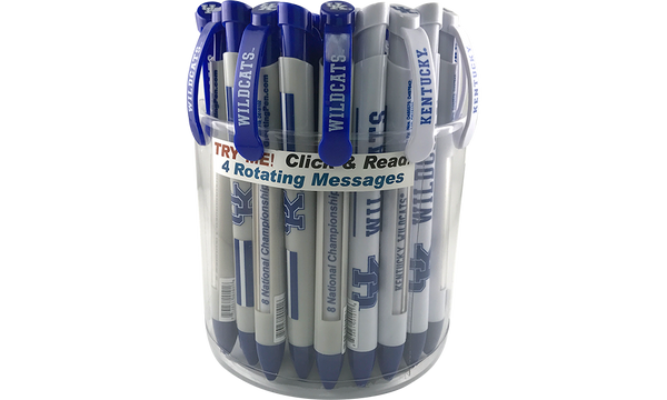 Kentucky: University of Kentucky Braggin' Rights® Collegiate Value Pack Canister of 36 pens