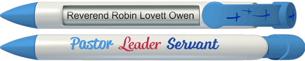 PERSONALIZED Pastor Leader Servant Appreciation Pen