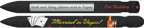 PERSONALIZED Vegas Wedding Pen